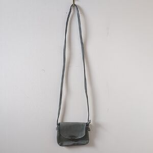Grey Crossbody Shoulder Bag - Unbranded